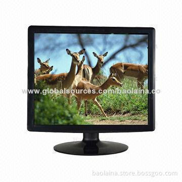 17-inch LCD Monitor with HDMI Input and 1,280 x 1,024 Pixels Resolution